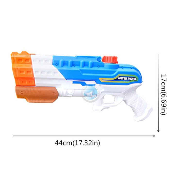 Water Gun Soaker 4 Nozzles Blaster Water Fight Swimming Pool Beach Toys 5 - Water Gun